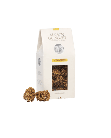 Sachet de pralinés noisettes et éclats de noisettes "Les Cokinettes" 150g