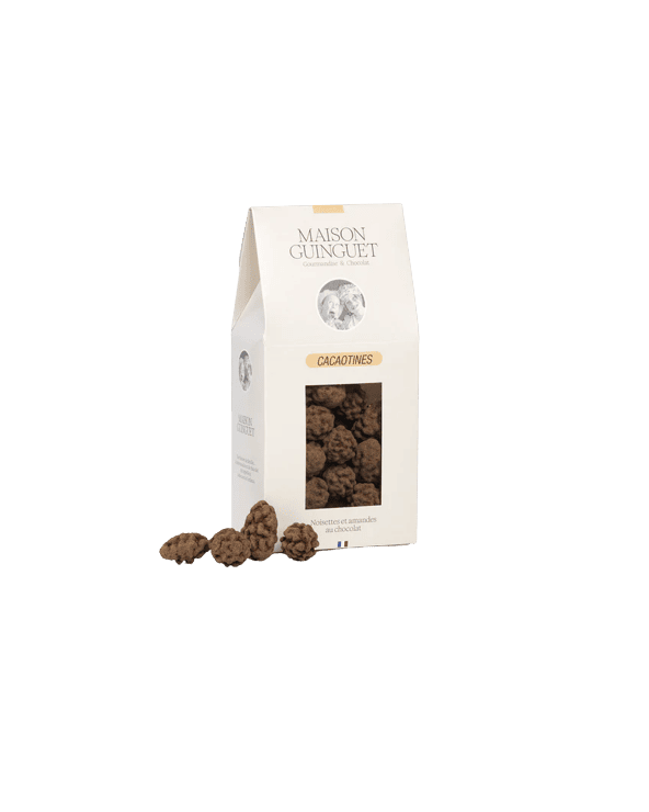 Cacaotines au chocolat, amandes et noisettes