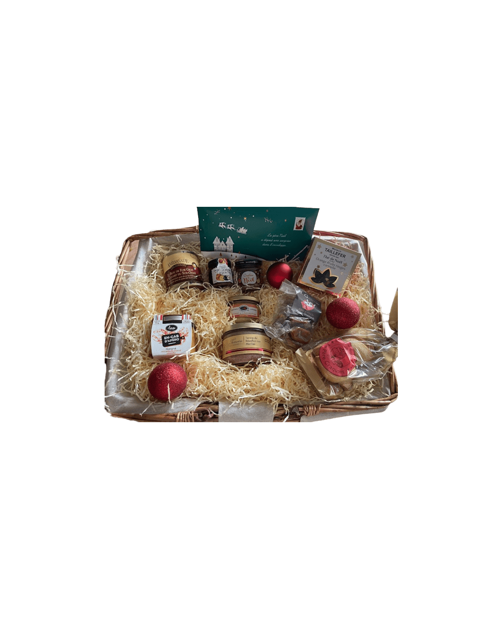 Panier gastronomique de Noël - Coffret gourmand festif - Halte Gourmande