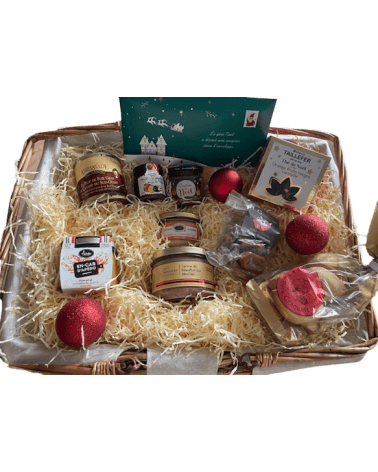 Coffret gastronomique de Noël - Paniers garnis - Acheter sur Le Pressoir  des Gourmands