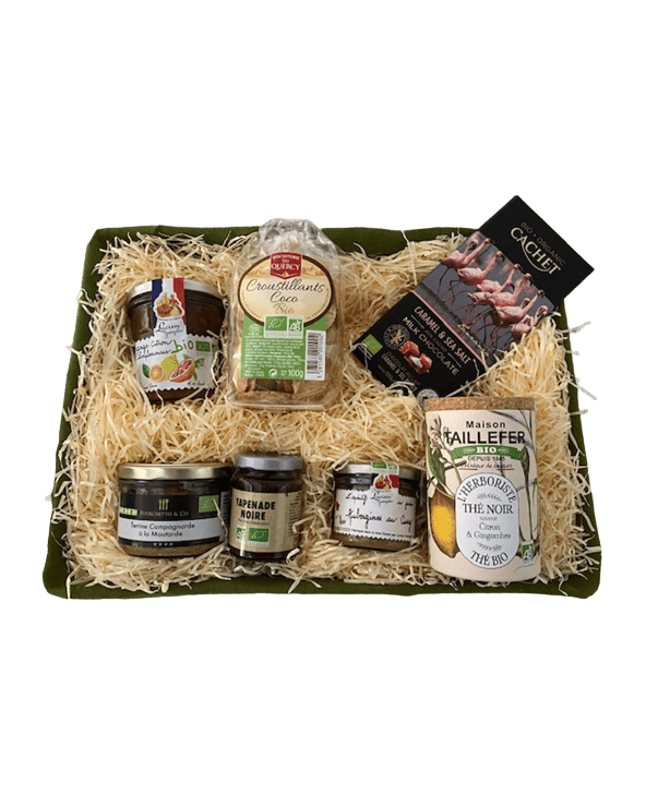 Coffret thé blanc de noël bio - épices