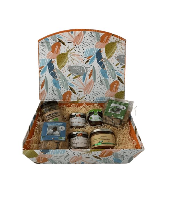 Coffret gourmand Apéritif du jardin Bio