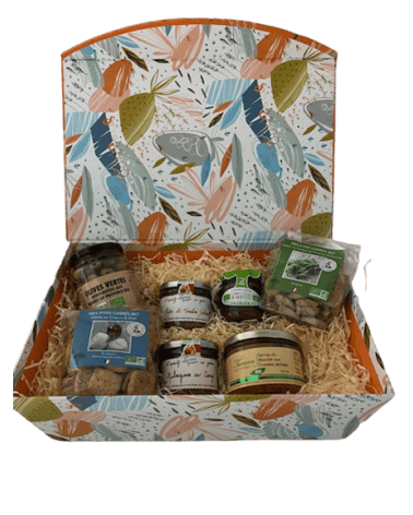 Coffret gourmand Apéritif du jardin Bio