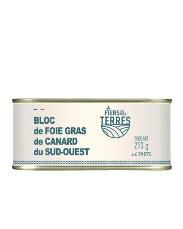 Bloc de Foie Gras de Canard du Sud-Ouest 210 g