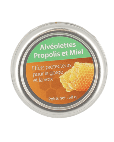 Alvéolettes Propolis et Miel