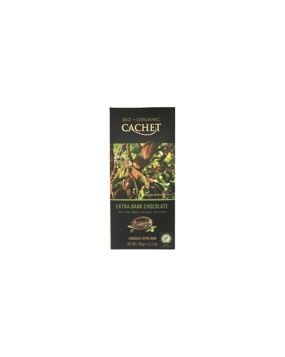 Chocolat noir 85% cacao Bio 100g