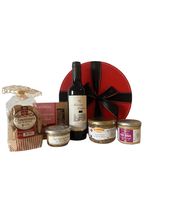 Coffret Foie-Gras & Panier Gourmand Noel - Gourmet Box