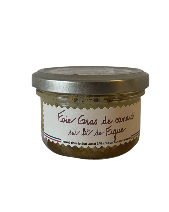 Foie gras de canard sur lit de figue