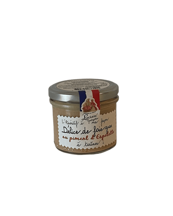 Recette tartinable apéro crème de foie gras piment Espelette