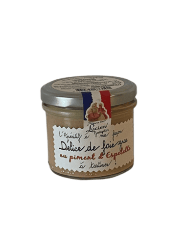 Délice de foie gras au piment d'espelette