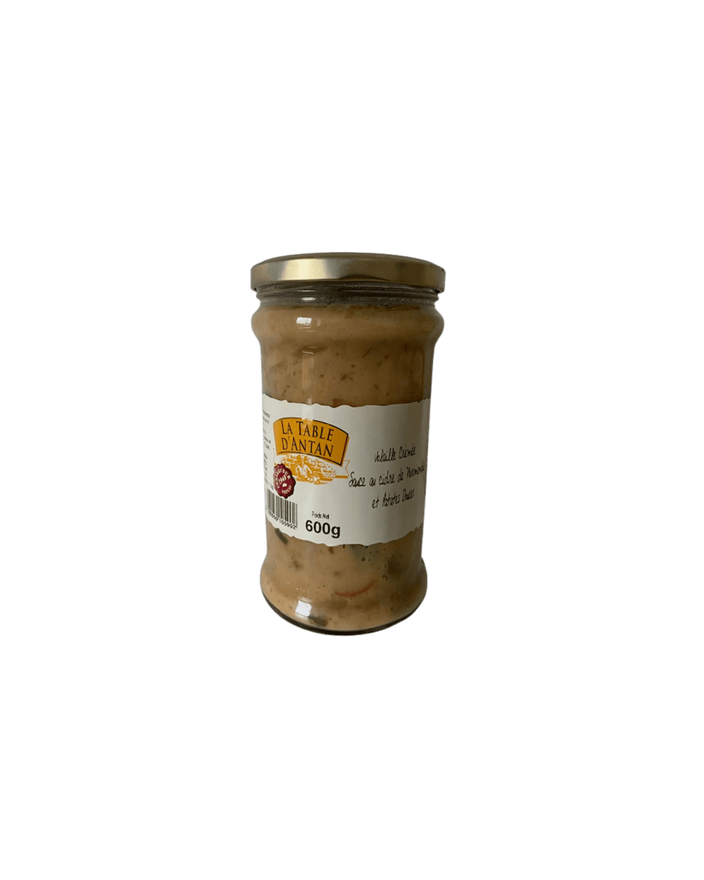 Volaille Crémée sauce au cidre de Normandie et Patates Douces 600g