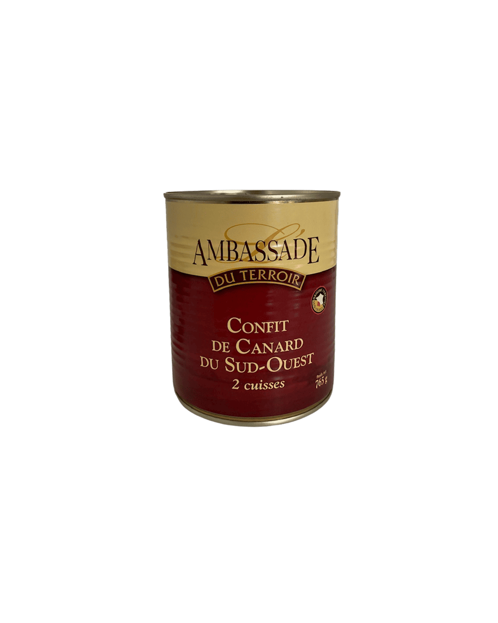 Confit de canard du sud-ouest 765g
