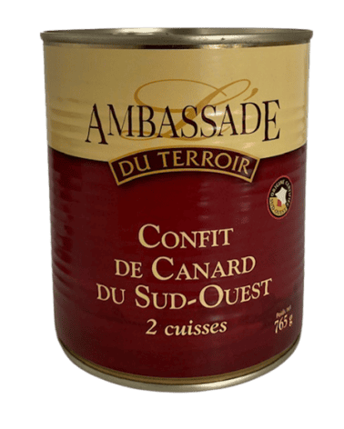 Confit de canard du sud-ouest 765g
