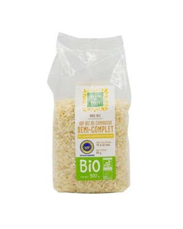 Riz de Camargue IGP demi-complet