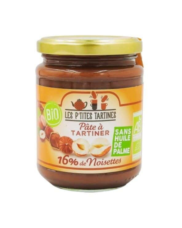 Pâte à tartiner Bio sans huile de Palme 350g