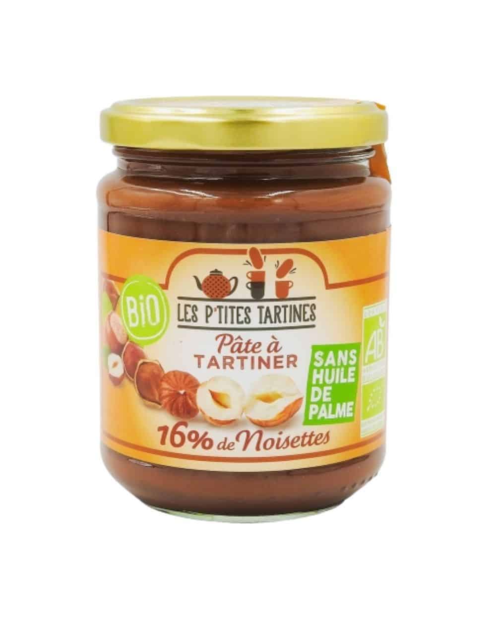 Pâte à tartiner Bio sans huile de Palme 350g