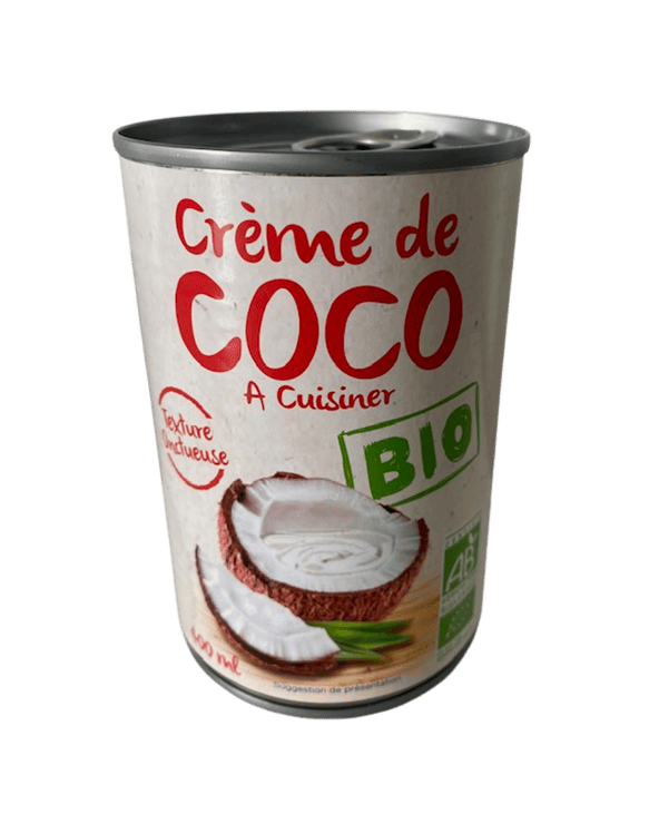 Crème de coco bio