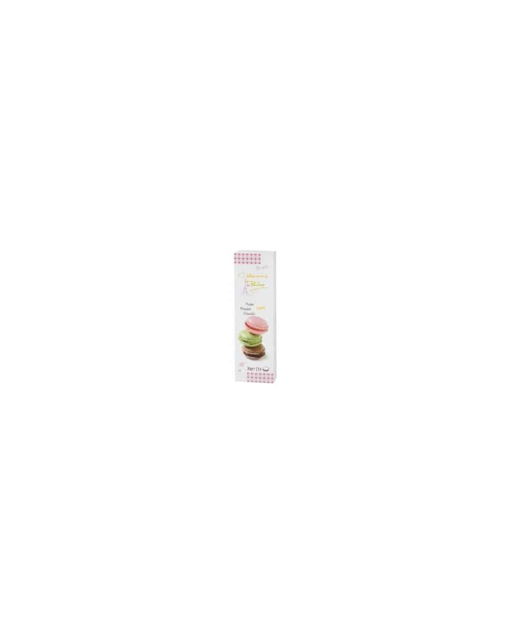 Macarons de Pauline Fraise Pistache Chocolat x3