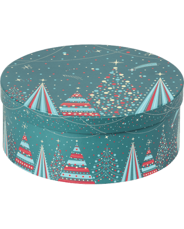 Coffret rond Bonnes Fetes