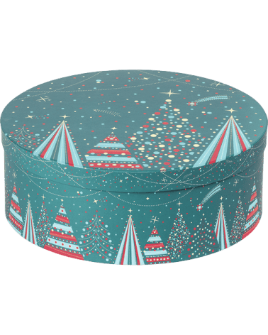 Coffret rond Bonnes Fêtes Grand Modèle