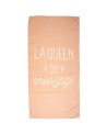 Serviette de plage Queen du bronzage