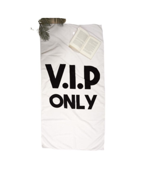 Serviette de plage VIP Only