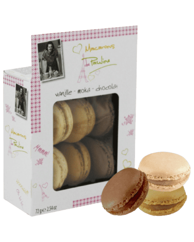 Macarons Vanille Moka Chocolat