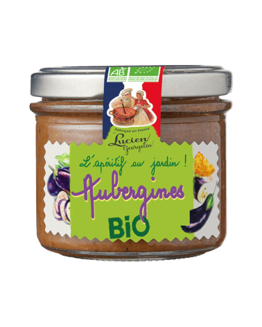 Aubergine au curry bio 100g