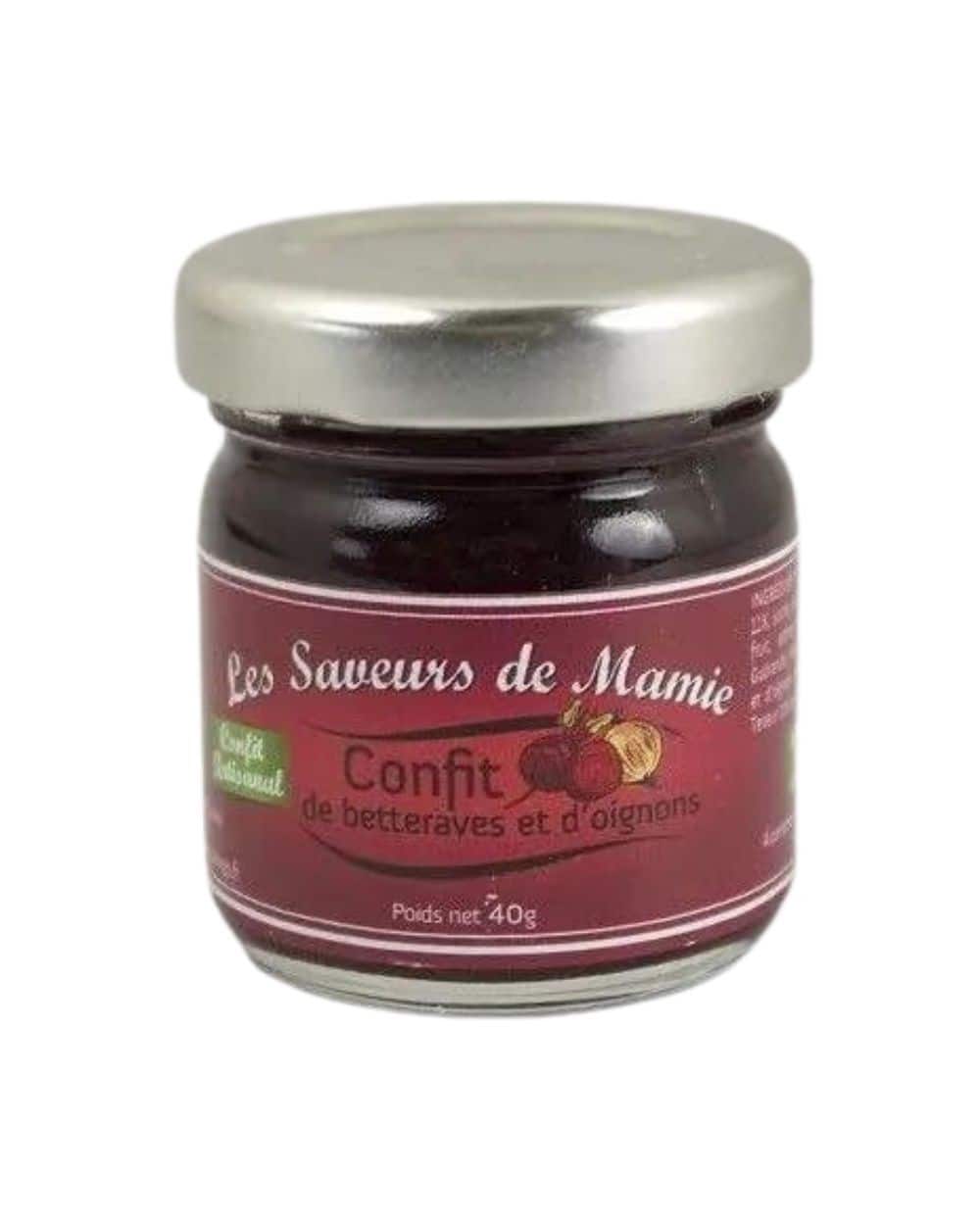 Confit de betteraves et oignons 40g