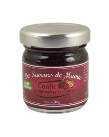 Confit de betteraves et oignons 40g