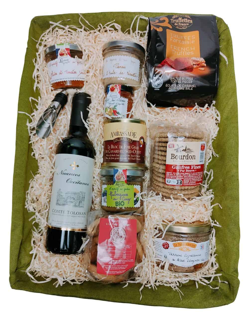 Coffret Gourmand Petite attention avec thé de Bordeaux