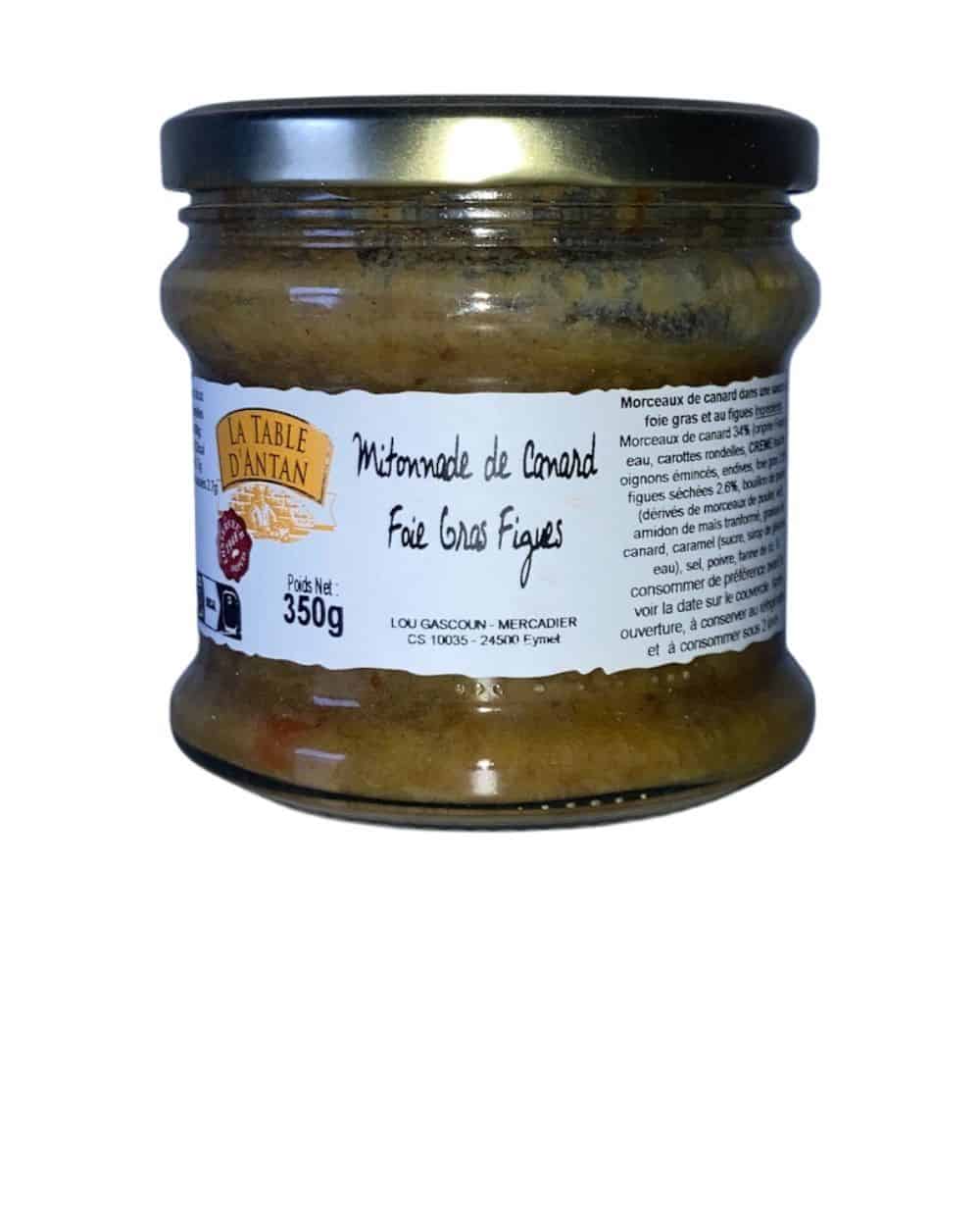 Mitonnade de Canard Foie Gras Figues 350g