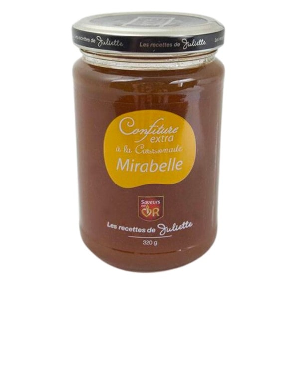 Confiture extra mirabelle à la Cassonade 320g