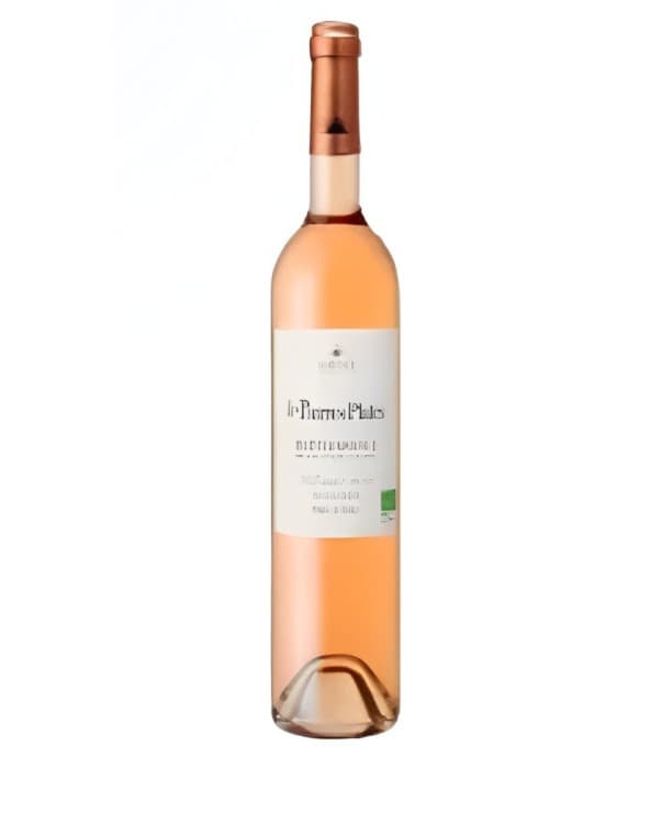 Vin rosé BIO IGP Méditerranée Pierres Plates 75cl
