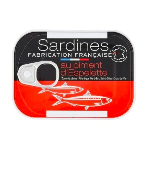 Sardines au piment d'Espelette 115g