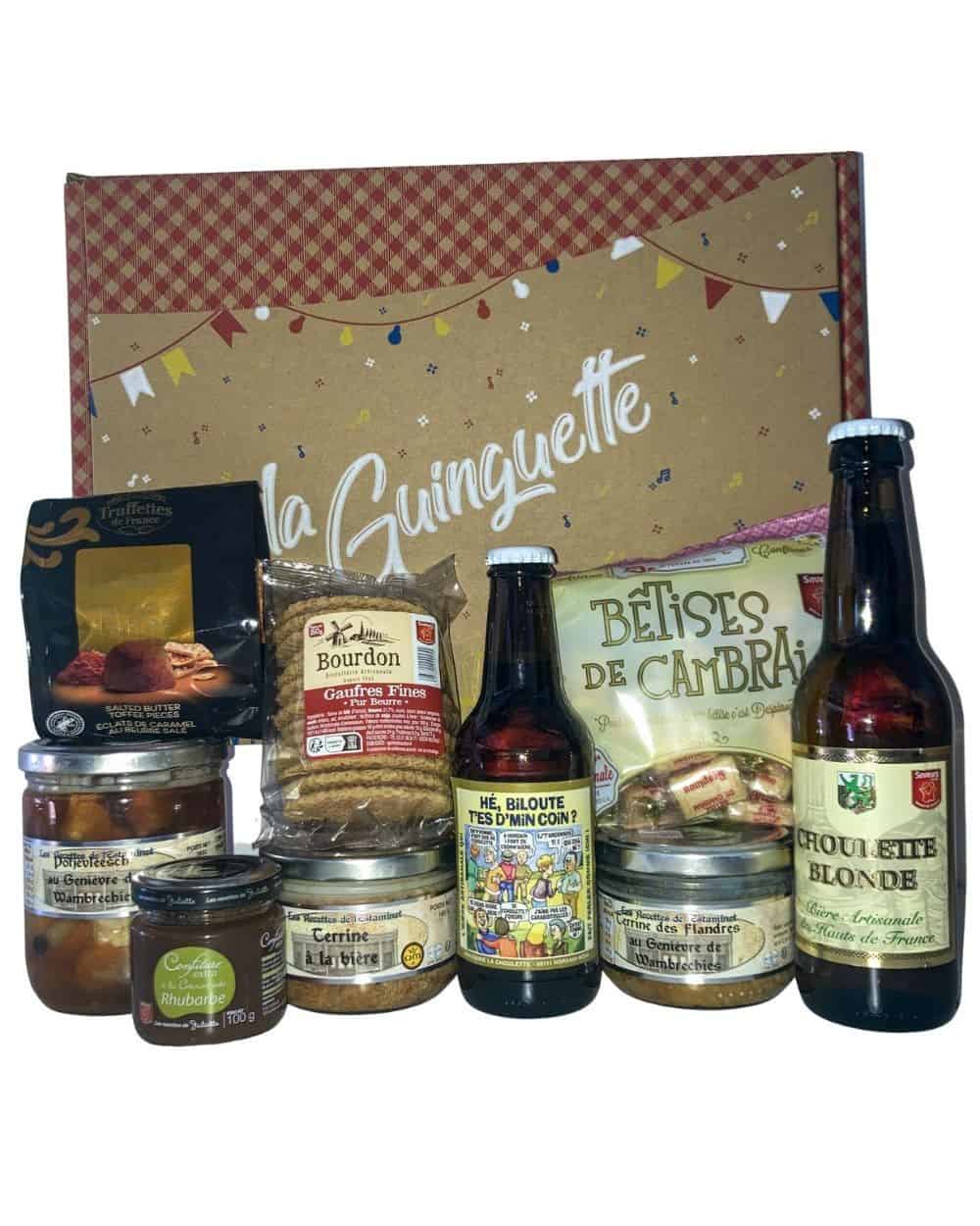 Coffret Gourmand Les Richesses du Nord - Paniers Gourmands Ch'tis - Halte  Gourmande