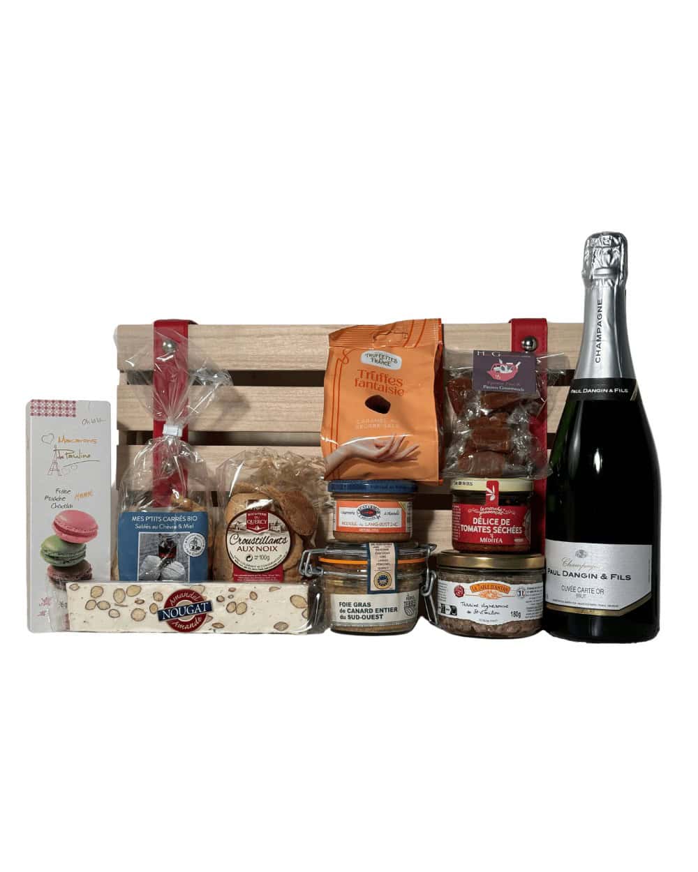 Panier Cadeau "Tête à Tête Gourmand"