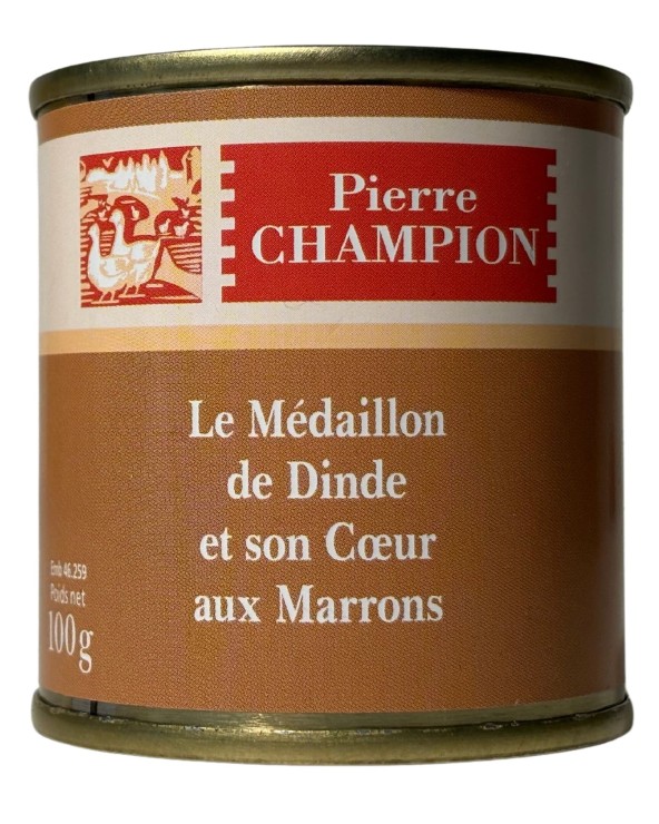 Médaillon de Dinde et son Cœur aux Marrons