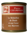 Médaillon de Dinde et son Cœur aux Marrons