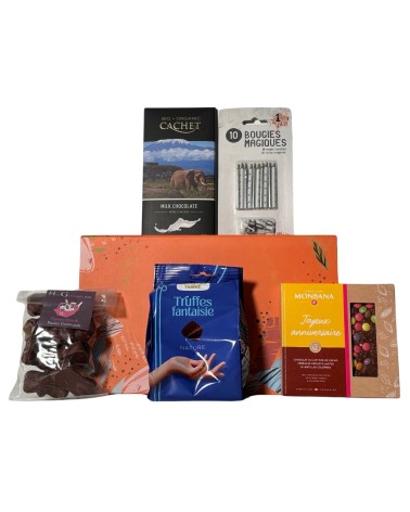 Panier Garni  Anniversaire Douceurs Chocolatées