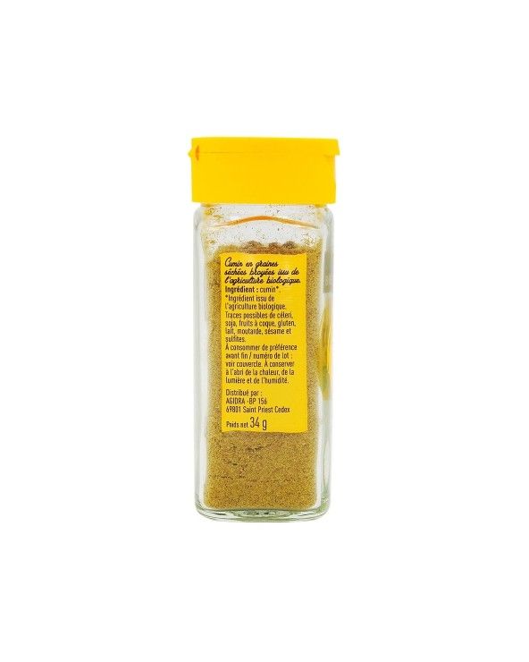 Flacon Cumin en poudre BIO 34g  DOS
