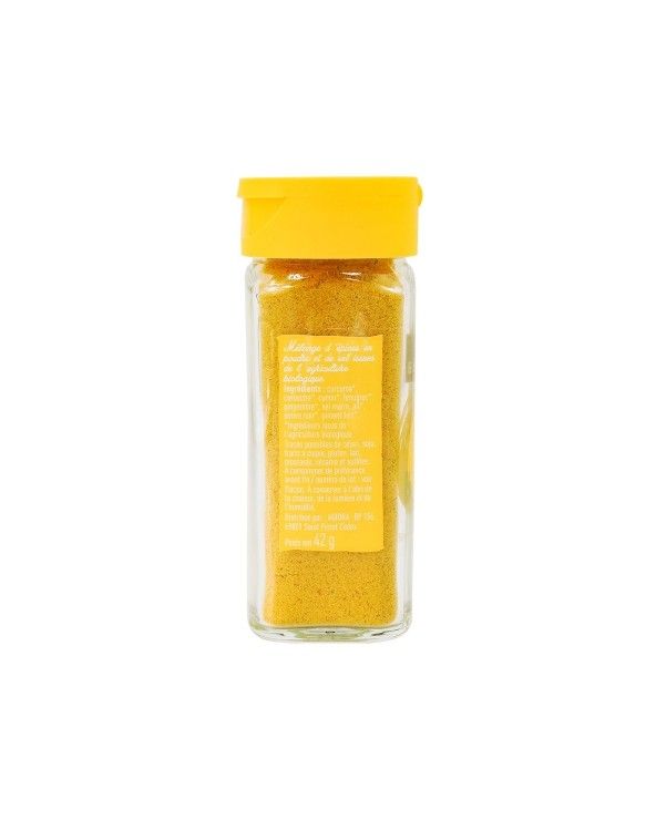 Flacon de Curry BIO 42g DOS