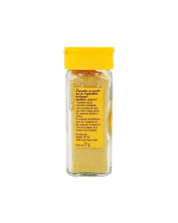 Flacon de Gingembre moulu BIO 27g