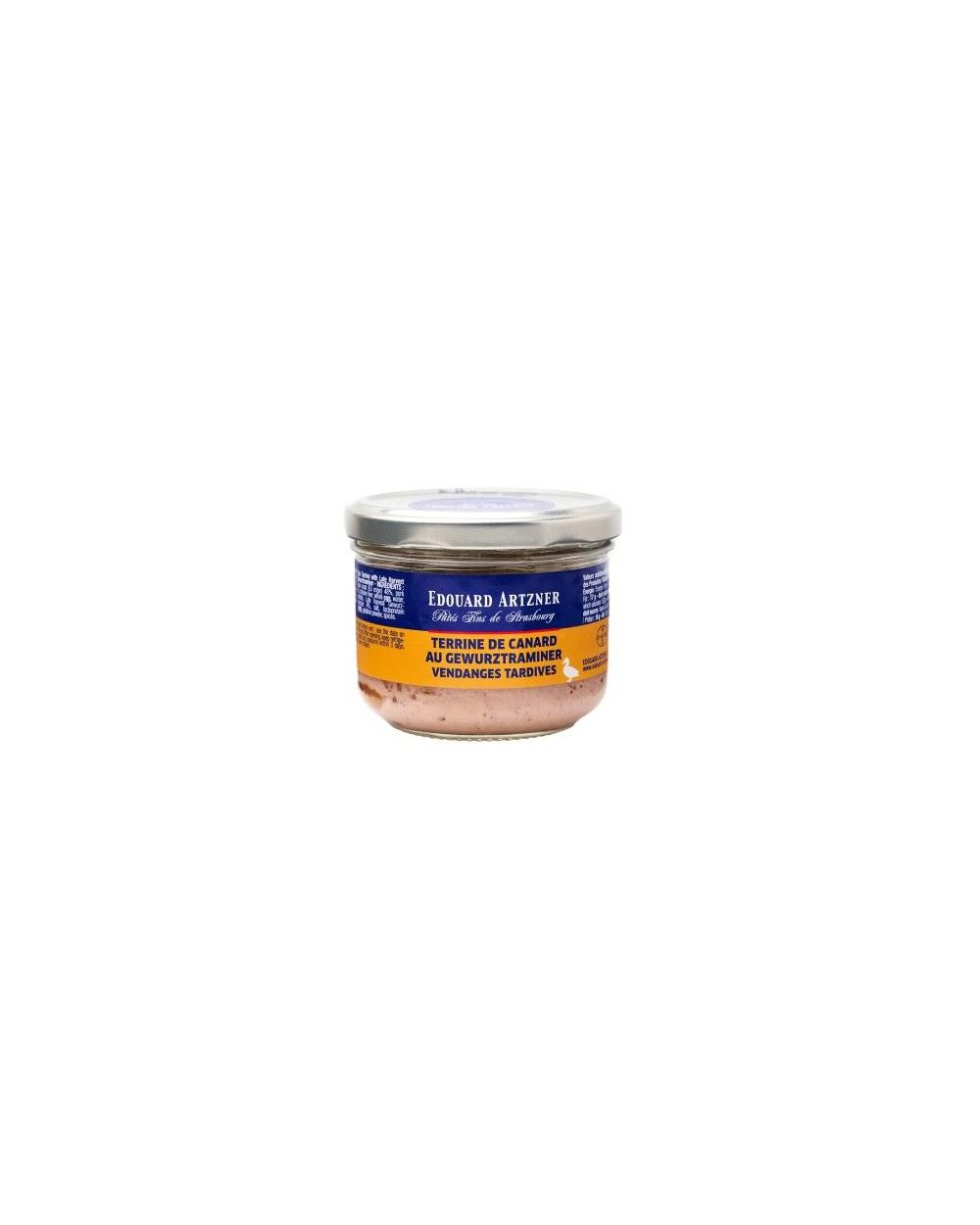 Terrine de canard au gewurztraminer 180g