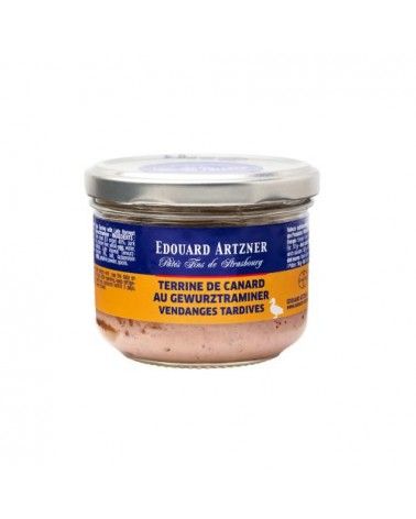 Terrine de canard au gewurztraminer 180g