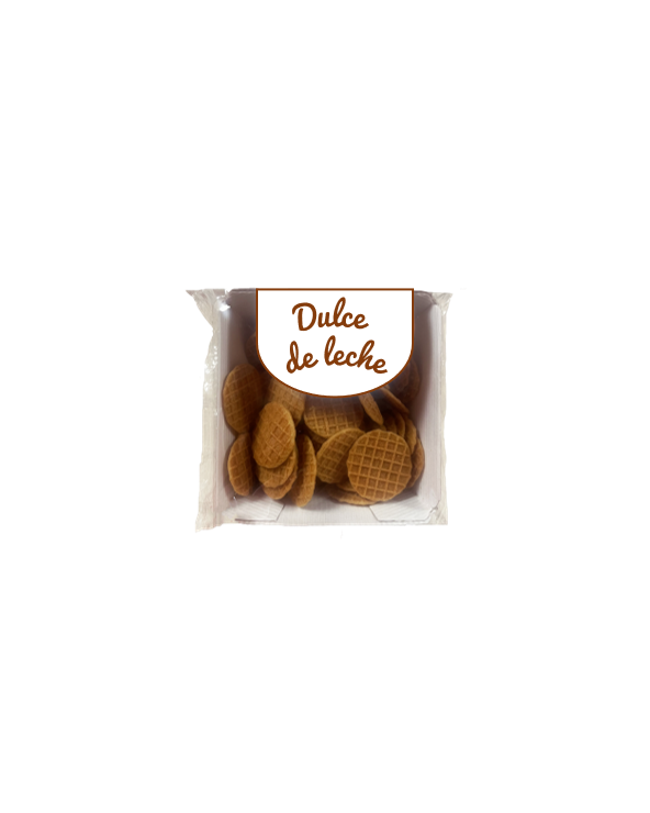 Mini gaufrettes à la confiture de lait 50g