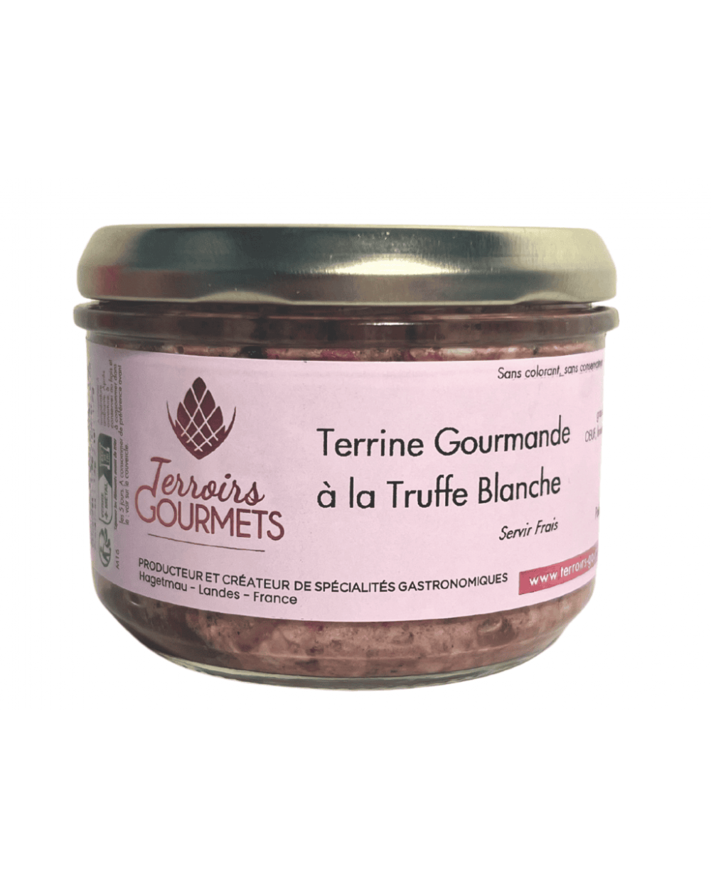 Terrine Gourmande à la Truffe blanche 180g