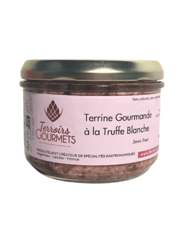 Terrine Gourmande à la Truffe blanche 180g