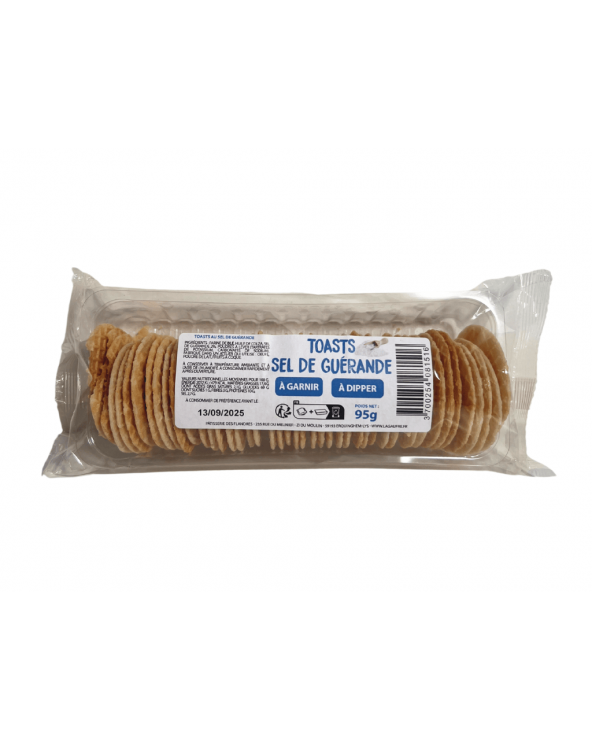 Toasts sel de Guérande 95g