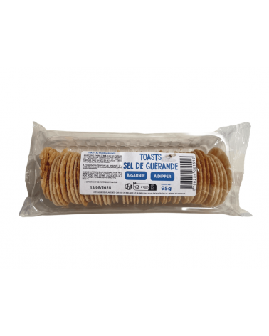 Toasts sel de Guérande 95g